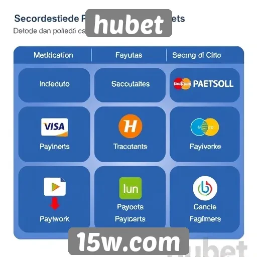 Comparação de métodos de pagamento oferecidos pelo hubet